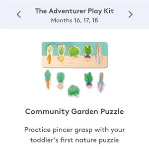 Lovevery Community Garden Puzzle